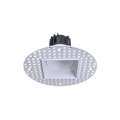 P-6364 2 Inch Trimless Square White 8W 700 Lumens 5CCT Recessed Light