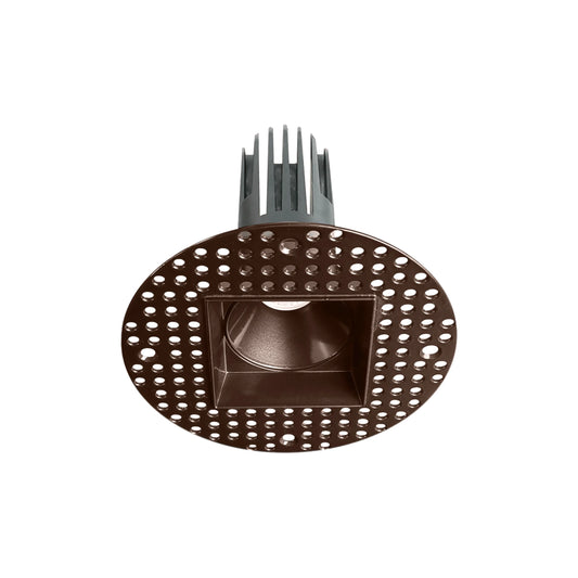 P-6368 2 Inch Trimless Square Bronze 14W-8W 1200-750 Lumens 5CCT Recessed Light