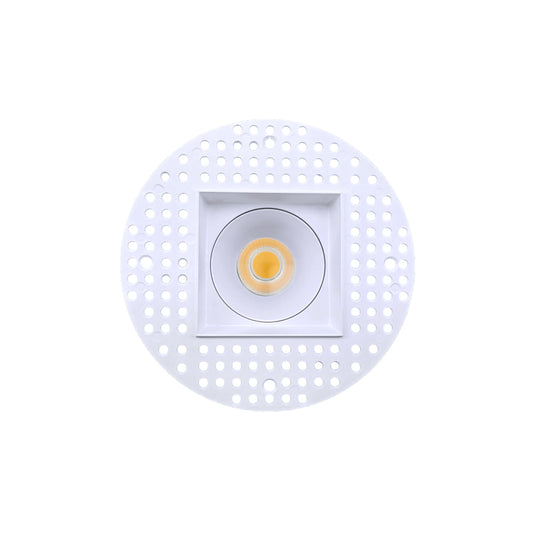 P-6371 3 Inch Trimless Square White 15W 1400 Lumens 5CCT Recessed Light