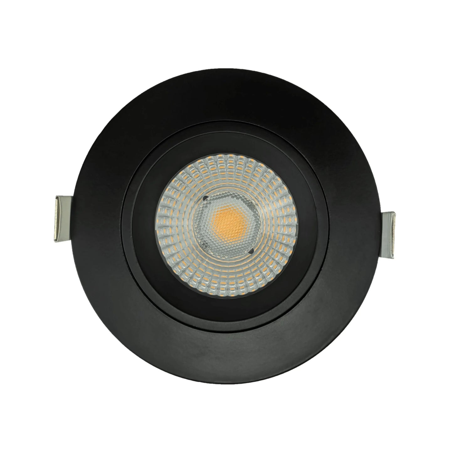 P-6390 5 Inch Round Black High Output 40W-30W-23W=350W, 3500-2600-2000 Lumens 5CCT Recessed Light