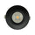 P-6390 5 Inch Round Black High Output 40W-30W-23W=350W, 3500-2600-2000 Lumens 5CCT Recessed Light