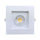 P-6394 3.5 Inch Regress Gimbal Square White 14W=125W, 1400 Lumens 5CCT Recessed Light