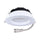 P-6402 4 Inch Slim Round White Finish 20W-15W=200W-125W, 2000-1400 Lumens 5CCT Recessed Light