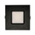 P-6407 4 Inch Slim Square Black Finish 20W-15W=200W-125W, 2000-1400 Lumens 5CCT Recessed Light