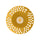 P-6425 3 Inch Trimless Round, Brass Finish 9 Watts, 850 Lumens 5CCT Recessed Light