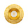 P-6439 4 Inch Trimless Round, Brass Finish 15/22W,1600/2400 Lumens 5CCT Recessed Light
