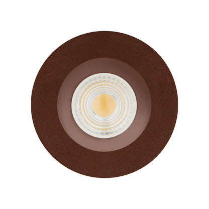 P-6448 4 Inch Round, Bronze Finish 15 Watts, 1550 Lumens 5CCT Recessed Light