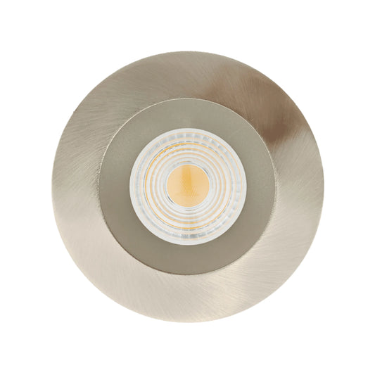 P-6449 4 Inch Round, Brushed Nickel Finish 15 Watts, 1550 Lumens 5CCT Recessed Light