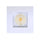 P-6453 4 Inch Square, White Finish 15 Watts, 1550 Lumens 5CCT Recessed Light