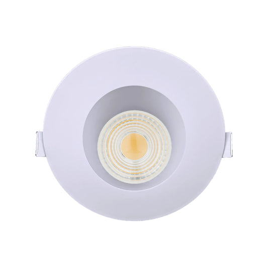 P-6478 4 Inch Round Wall Wash, White Finish 32 Watts, 3000 Lumens 5CCT Recessed Light