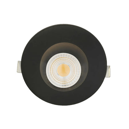 P-6479 4 Inch Round Wall Wash, Black Finish 32 Watts, 3000 Lumens 5CCT Recessed Light