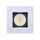 P-6482 4 Inch Square Two-Tone, 32 Watts, 3000 Lumens 5CCT Recessed Light