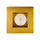 P-6485 4 Inch Square, Brushed Brass Finish 32 Watts, 3000 Lumens 5CCT Recessed Light