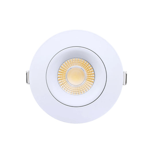 P-6488 3.5 Inch Gimbal Round, White Finish 20 Watts, 1850 Lumens 5CCT Recessed Light