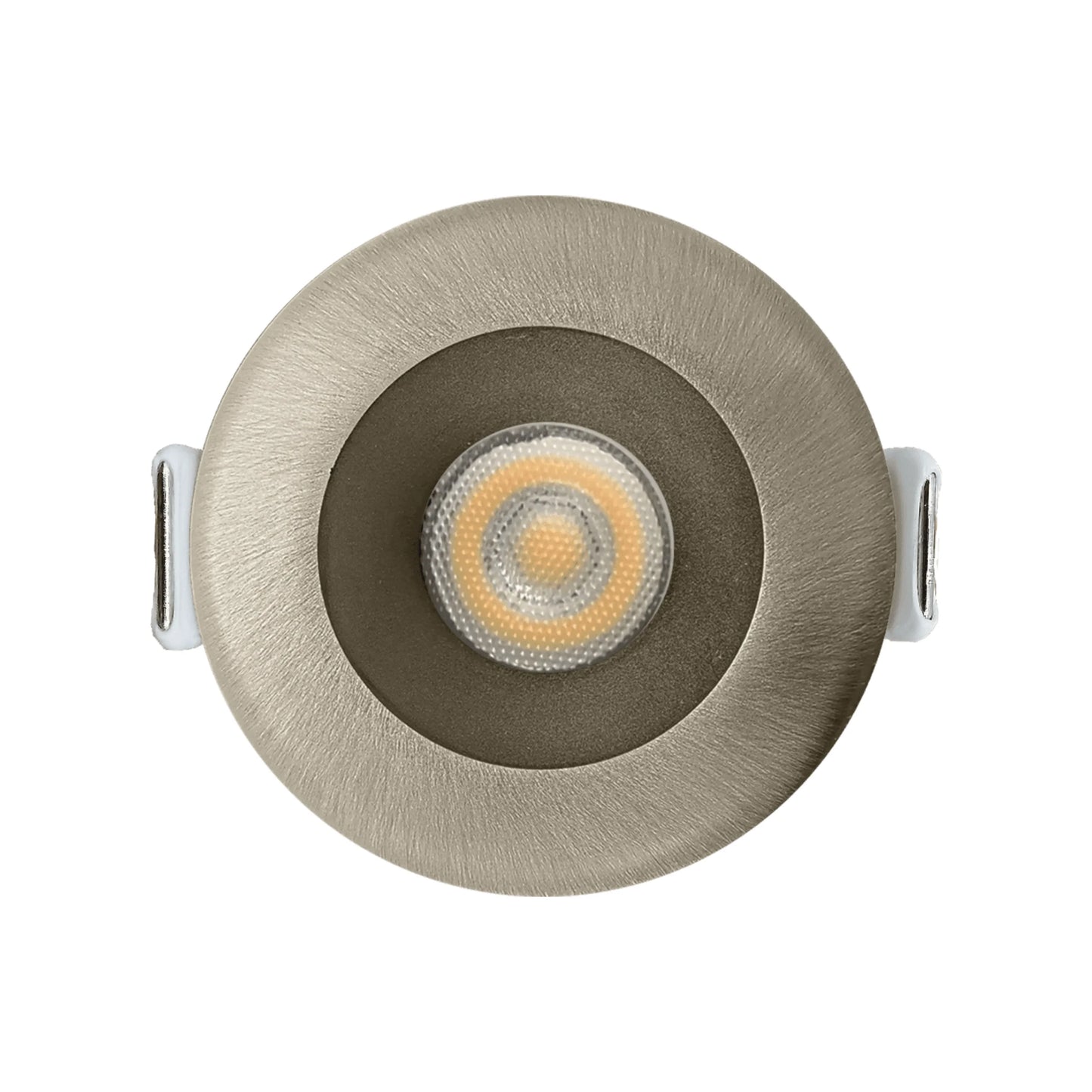 P-6498 1.5 Inch Round Brushed Nickel Smooth, 7 Watts, 600 Lumens 5CCT Recessed Light