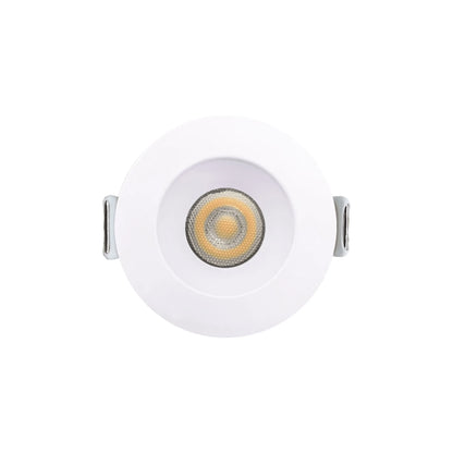 P-6515 1 Inch Round White Smooth High-Output, 15 Watts, 1100 Lumens 5CCT Recessed Light