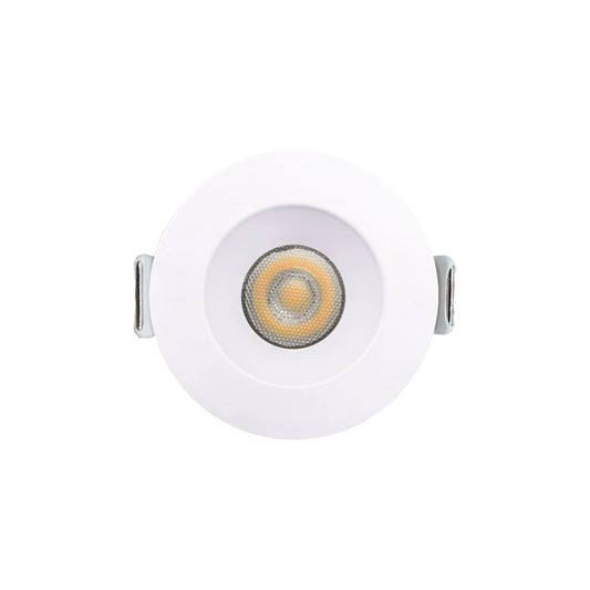 P-6515 1 Inch Round White Smooth High-Output, 15 Watts, 1100 Lumens 5CCT Recessed Light