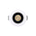 P-6517 1 Inch Round Two-Tone Smooth High-Output, 15 Watts, 1100 Lumens 5CCT Recessed Light