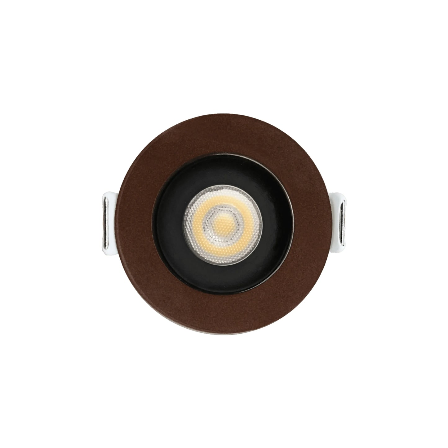 P-6518 1 Inch Round Bronze Smooth High-Output, 15 Watts, 1100 Lumens 5CCT Recessed Light