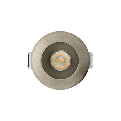 P-6519 1 Inch Round Brushed Nickel Smooth High-Output, 15 Watts, 1100 Lumens 5CCT Recessed Light