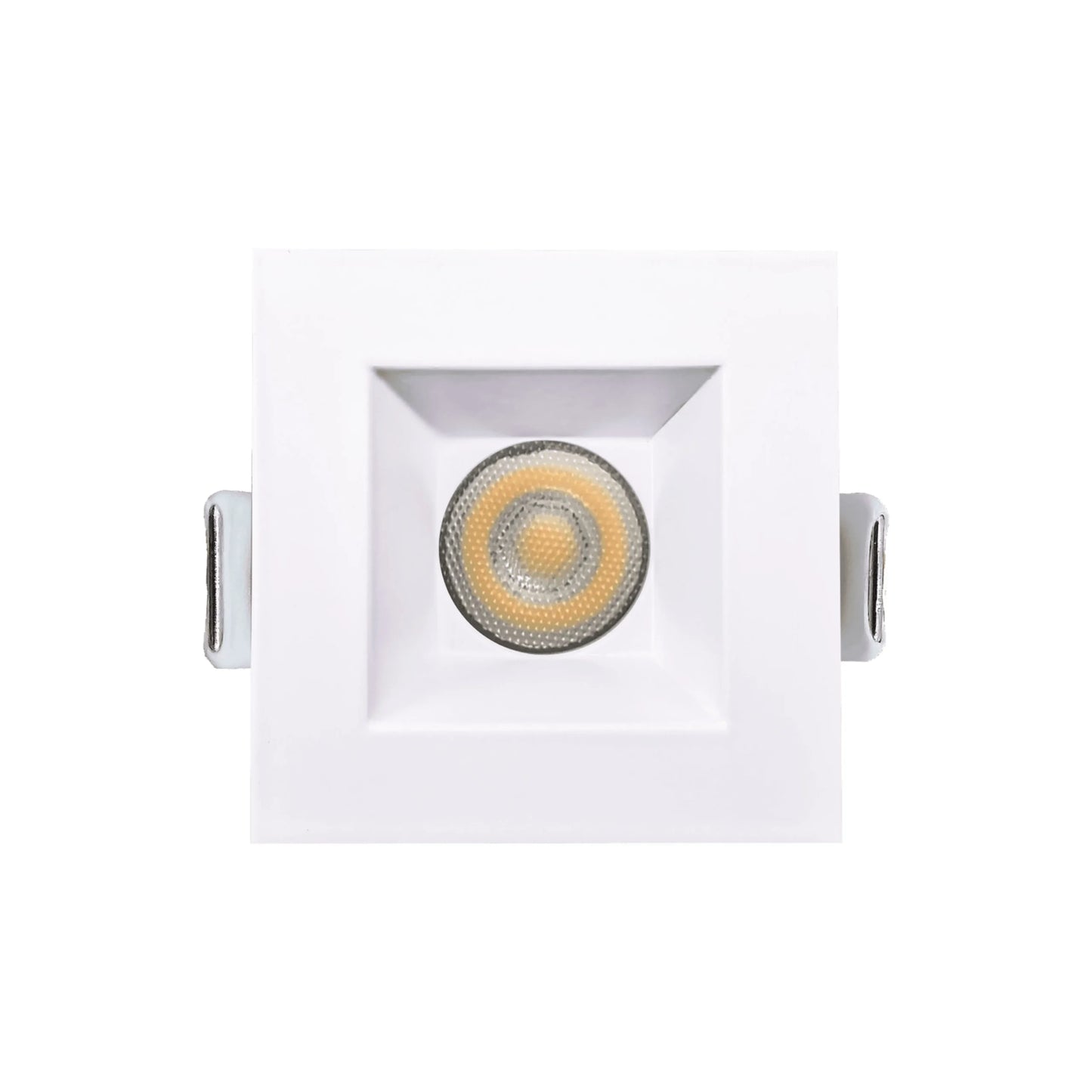 P-6521 1 Inch Square White Smooth High-Output, 15 Watts, 1100 Lumens 5CCT Recessed Light