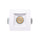 P-6521 1 Inch Square White Smooth High-Output, 15 Watts, 1100 Lumens 5CCT Recessed Light