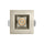 P-6525 1 Inch Square Brushed Nickel Smooth High-Output, 15 Watts, 1100 Lumens 5CCT Recessed Light