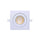 P-6529 4 Inch Gimbal Square, White Finish 13 Watts, 1200 Lumens 5CCT Recessed Light