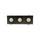 P-6535 4 Inch 3 Head Multiple Gimbal, Black Finish 36 Watts, 3600 Lumens 5CCT Recessed Light
