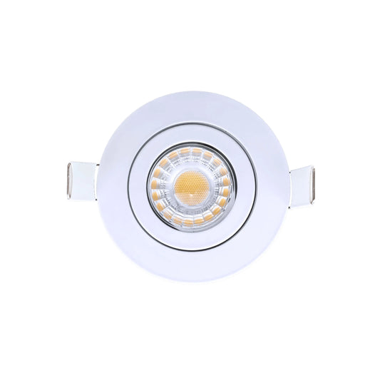P-6549 3.5 Inch Gimbal Round, White Finish 10 Watts, 850 Lumens 5CCT Recessed Light