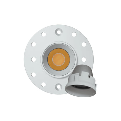 P-6560 1 Inch Trimless Round, White Finish 15 Watts, 1200 Lumens 5CCT Recessed Light