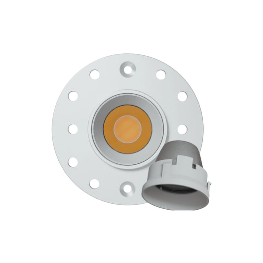 P-6560 1 Inch Trimless Round, White Finish 15 Watts, 1200 Lumens 5CCT Recessed Light