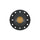 P-6571 1 Inch Round, Black Finish 15 Watts, 1200 Lumens 5CCT Recessed Light