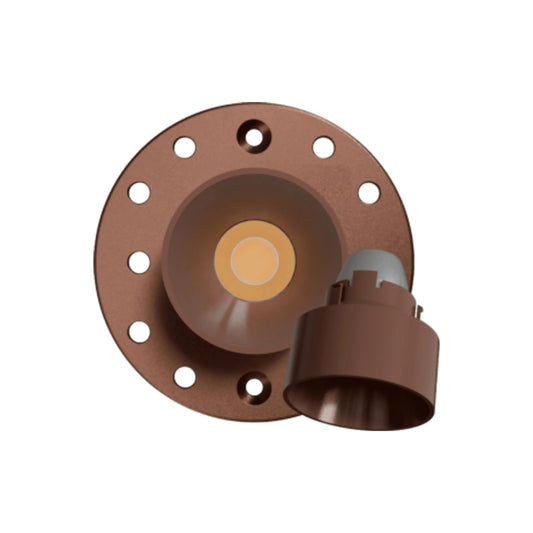 P-6582 1 Inch Round Drop, Bronze Finish 15 Watts, 1200 Lumens 5CCT Recessed Light