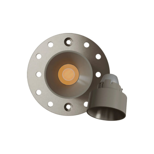 P-6583 1 Inch Round Drop, Nickel Finish 15 Watts, 1200 Lumens 5CCT Recessed Light