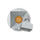 P-6585 1 Inch Square Drop, White Finish 15 Watts, 1200 Lumens 5CCT Recessed Light