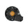 P-6586 1 Inch Square Drop, Black Finish 15 Watts, 1200 Lumens 5CCT Recessed Light