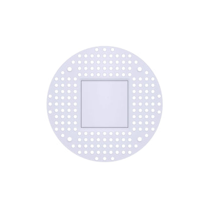 P-6591 3 Inch Trimless Slim Square, White Finish 15 Watts, 1200 Lumens 5CCT Recessed Light
