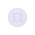 P-6591 3 Inch Trimless Slim Square, White Finish 15 Watts, 1200 Lumens 5CCT Recessed Light