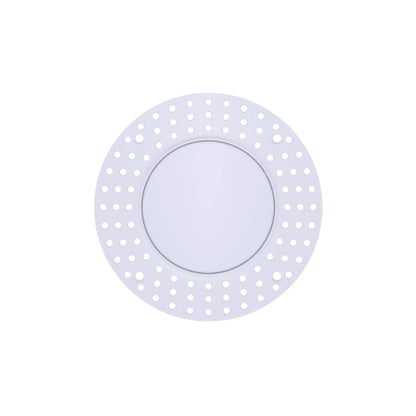 P-6592 4 Inch Trimless Slim Round, White Finish 20 Watts, 1700 Lumens 5CCT Recessed Light