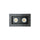 P-6609 4 Inch Trimless 2 Head Multiple Gimbal, Black Finish 36 Watts, 3200 Lumens 5CCT Recessed Light