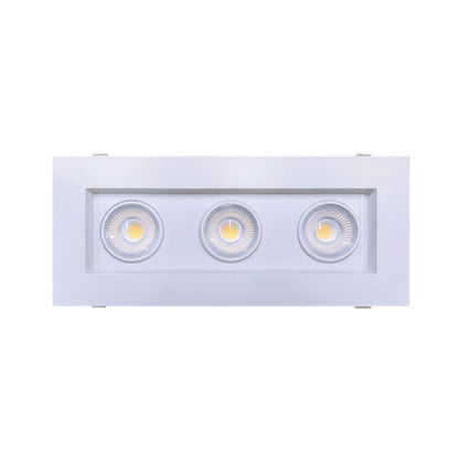 P-6613 4 Inch 3 Head Multiple Gimbal, 54 Watts, 4800 Lumens 5CCT Recessed Light