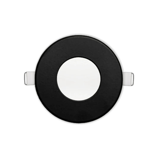 P-6618 2 Inch Slim Ultra-Thin Round, Black Finish 5 Watts, 300 Lumens 5CCT Recessed Light