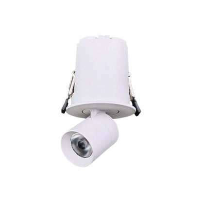 P-6631 2 Inch Retractable Round, White Finish 3 Watts, 170 Lumens 5CCT Recessed Light