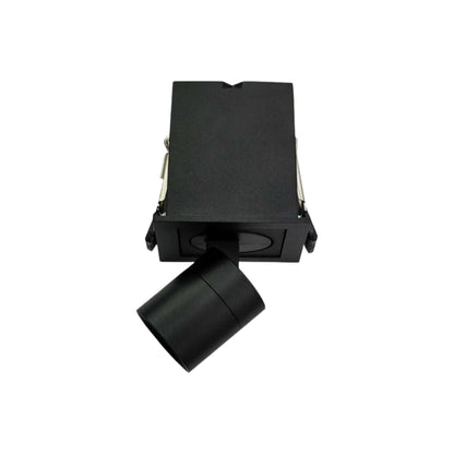 P-6636 2 Inch Retractable Square, Black Finish 3 Watts, 170 Lumens 5CCT Recessed Light