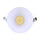 P-6934 3 inch Drop Trim Round White Downlight Luminaire 9W=75W, 850 Lumens, 5CCT