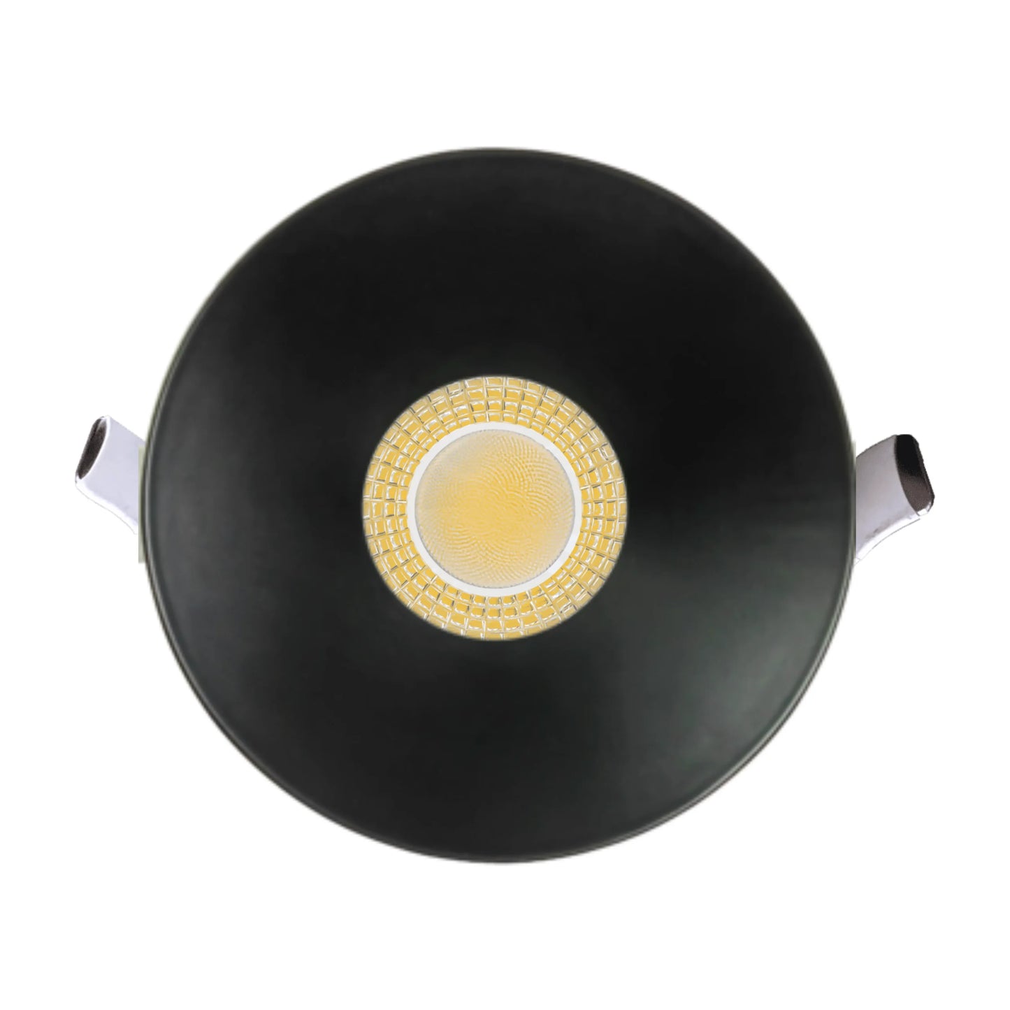P-6939 3 inch Drop Trim Round Black Downlight Luminaire 15W=175W, 1400 Lumens, 5CCT