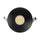 P-6943 3 inch Round Black Drop Trim HO Downlight Luminaire 24W=200W, 2100 Lumens, 5CCT