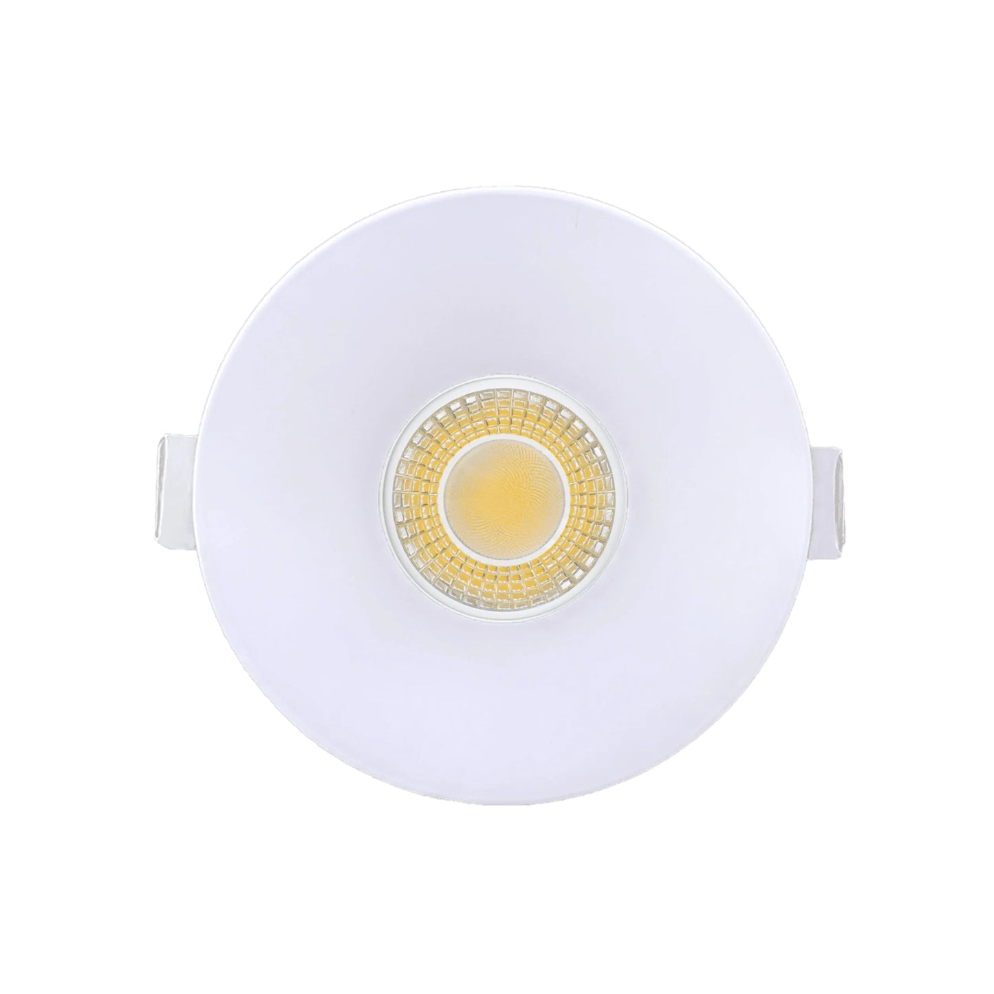 P-6946 3 inch Round White 3/4 Inch Drop Trim Downlight Luminaire 9W=75W, 850 Lumens, 5CCT