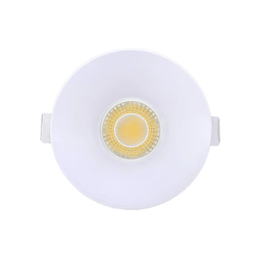 P-6946 3 inch Round White 3/4 Inch Drop Trim Downlight Luminaire 9W=75W, 850 Lumens, 5CCT